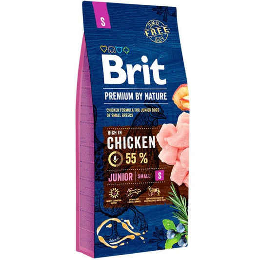 Brit Premium by Nature Junior Small / Cachorro Raza Pequeña 3 KG