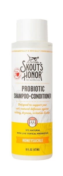 SKOUTS HONOR GATO SHAMPOO-ACONDICIONADOR PROBIOTICO MADRESELVA