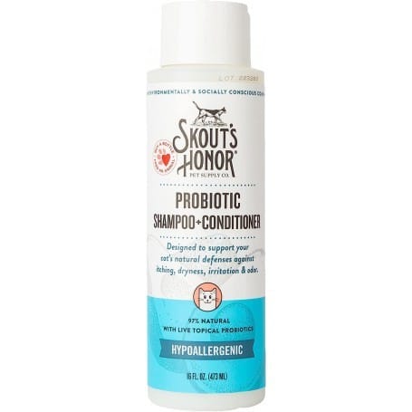 SKOUTS HONOR GATO SHAMPOO-ACONDICIONADOR PROBIOTICO SIN PERFUME